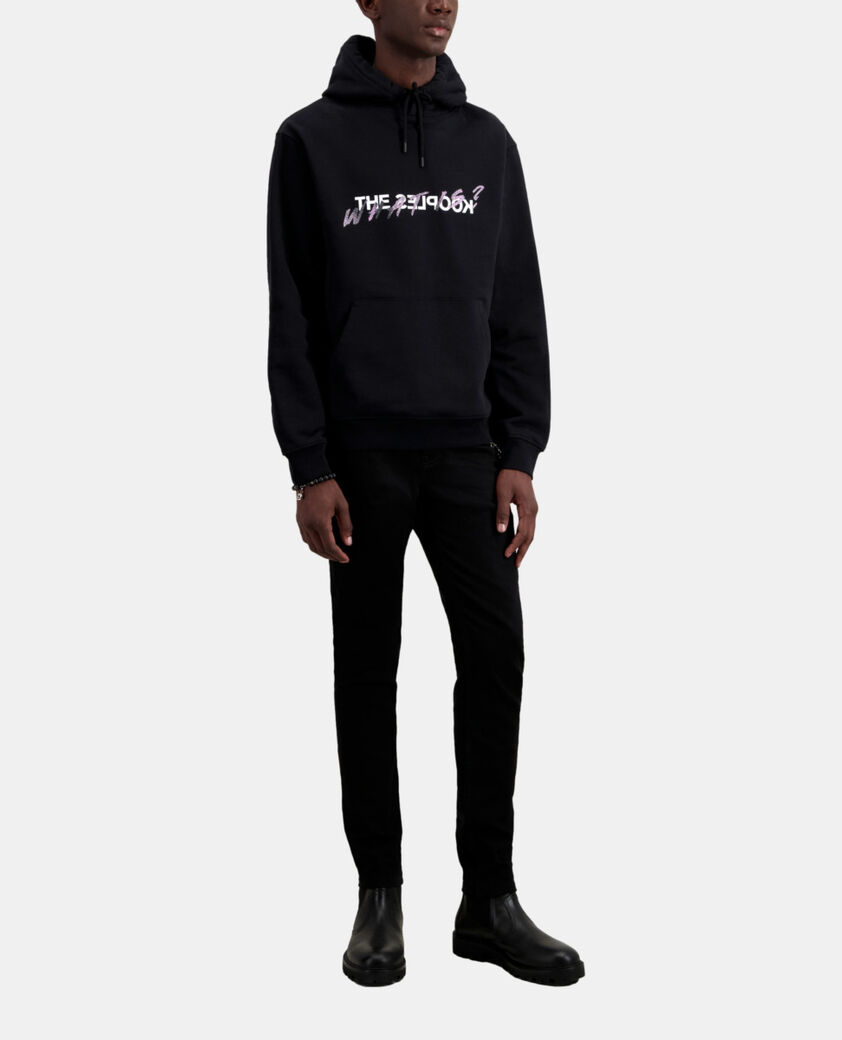 The Kooples HOMME BLACK sweatshirt homme what is noir
