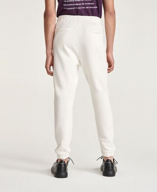 The Kooples MEN ECRU ecru jogging suit with print what is