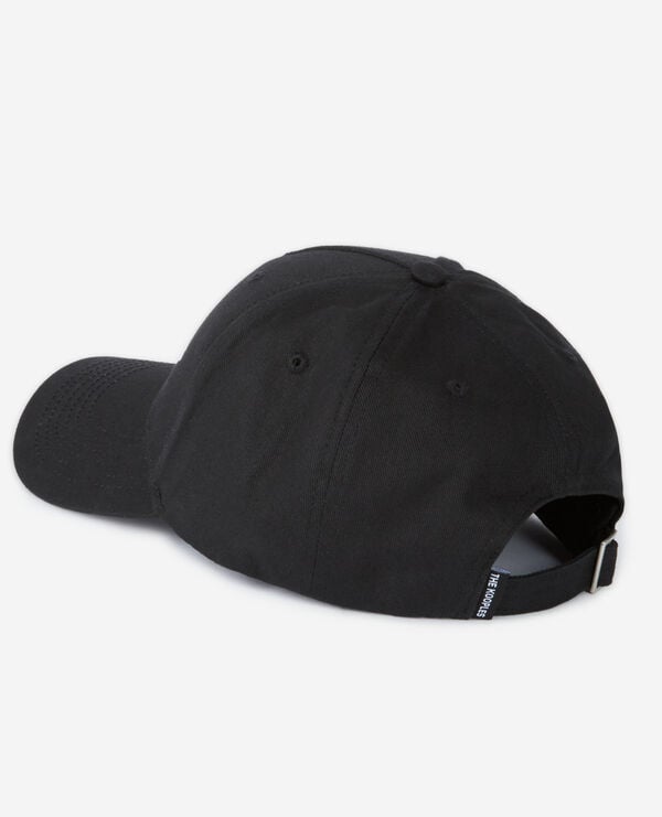 The Kooples H BLACK WHITE logo black cap