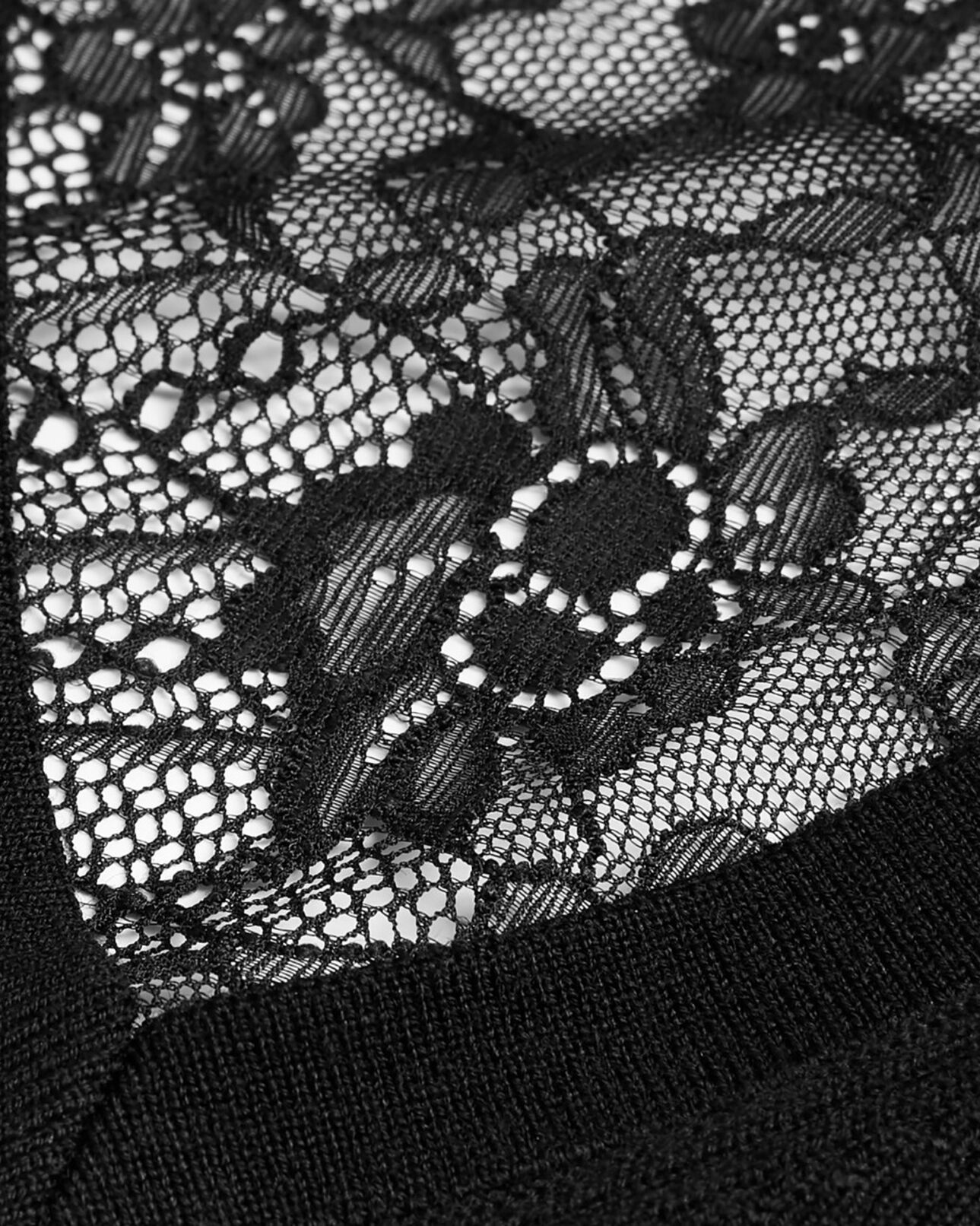 The Kooples FEMME BLACK pull en laine noir