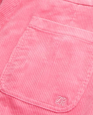 The Kooples WOMEN OLD PINK pink corduroy trousers