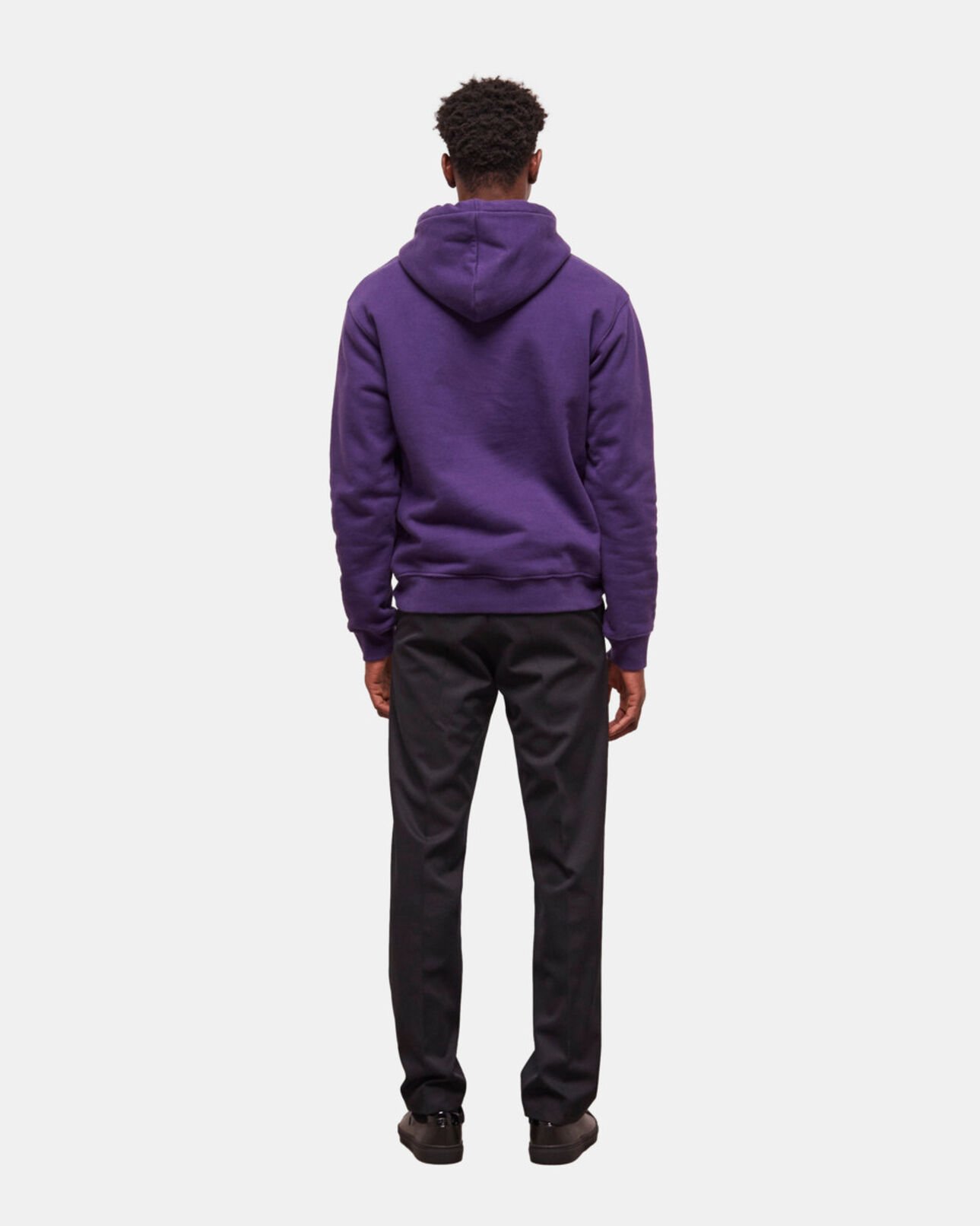 The Kooples HOMBRE PURPLE sudadera logotipo violeta