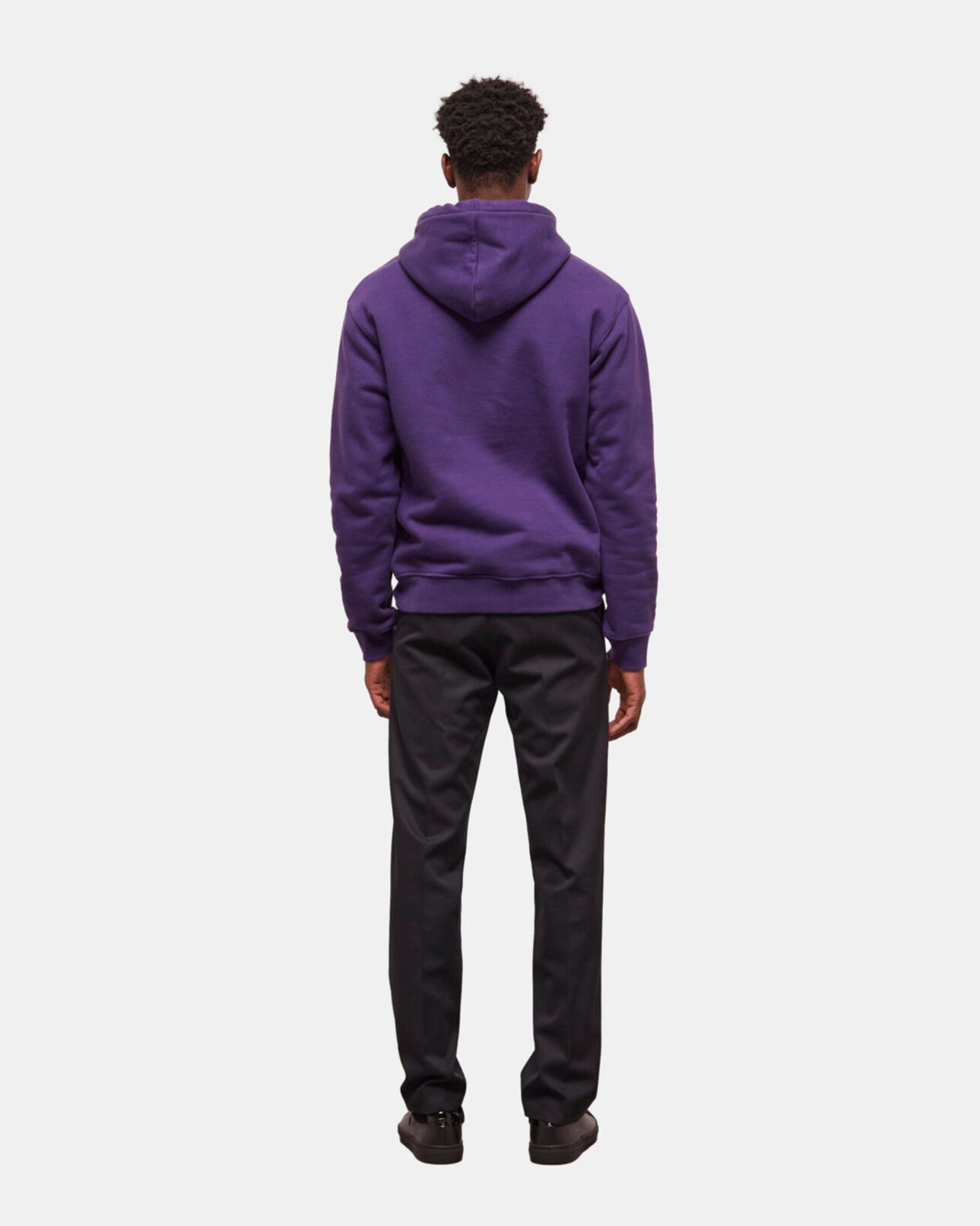 The Kooples HOMBRE PURPLE sudadera logotipo violeta