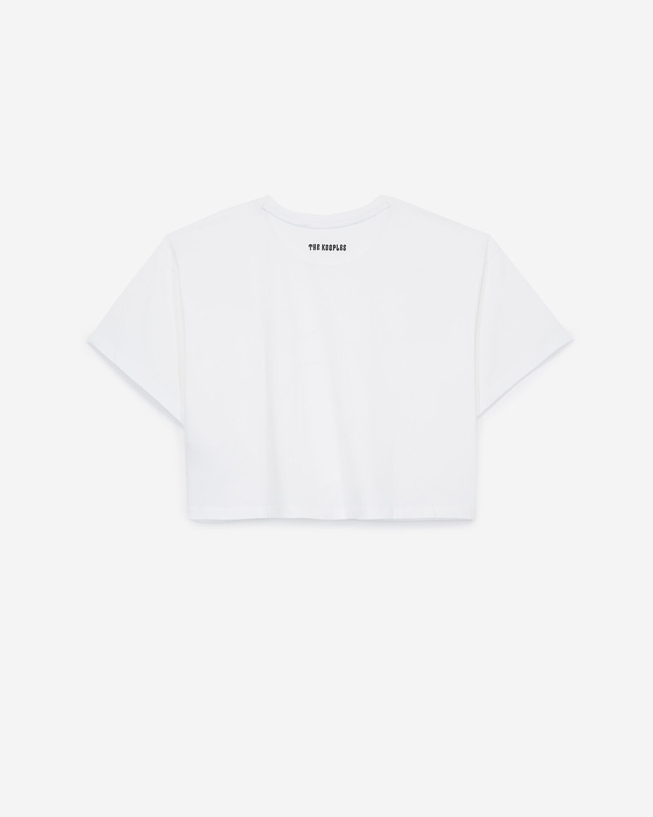 The Kooples FEMME WHITE top fluide blanc logo puma