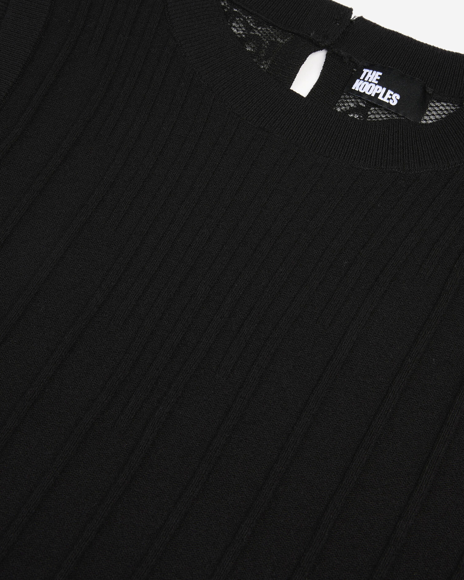 Top en maille noir, BLACK, hi-res image number null