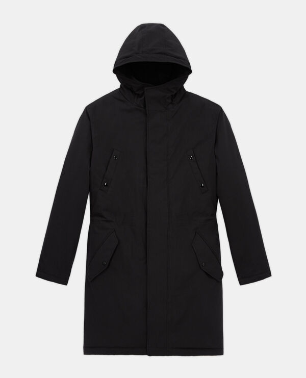 black parka