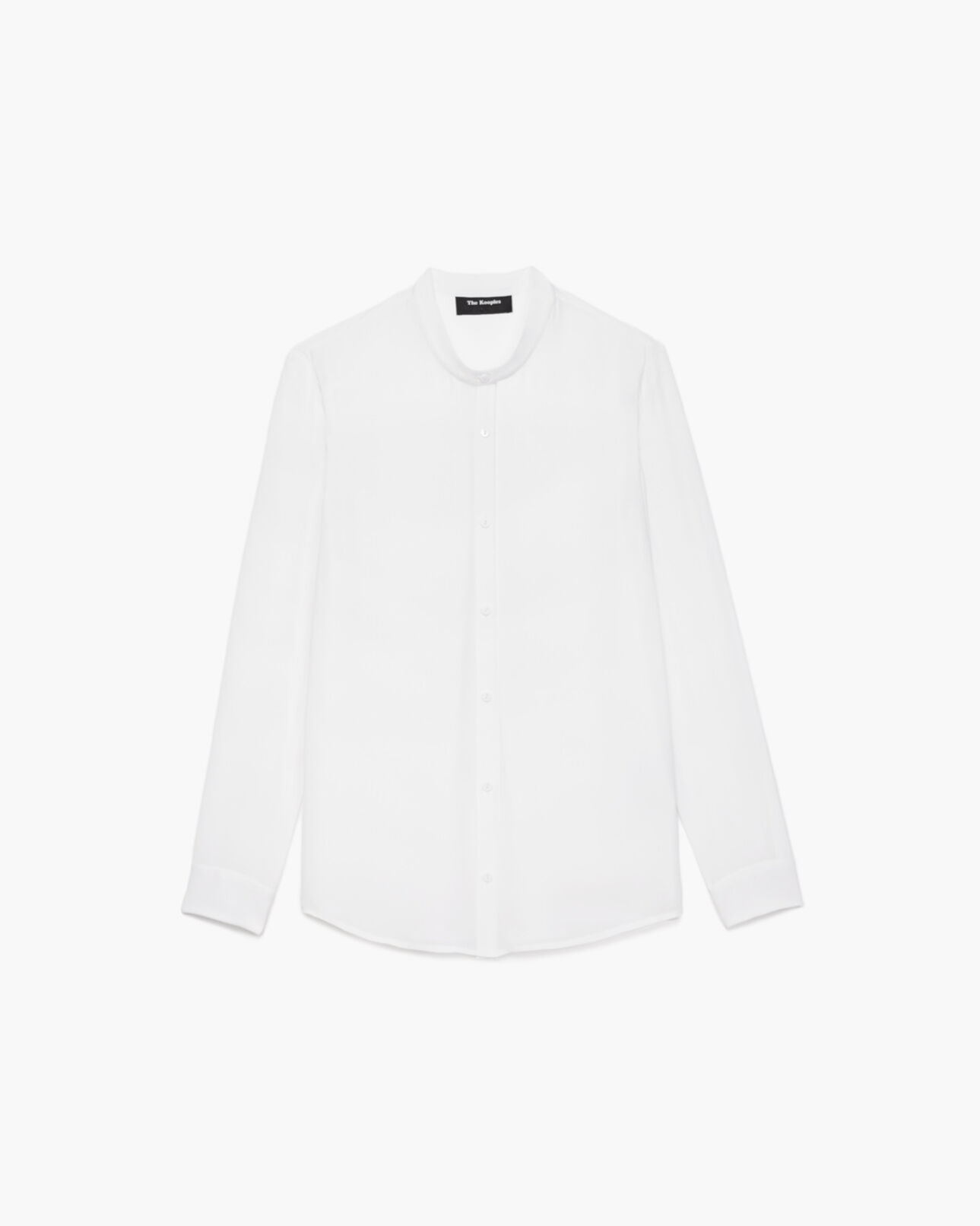 The Kooples MUJER WHITE camisa blanca