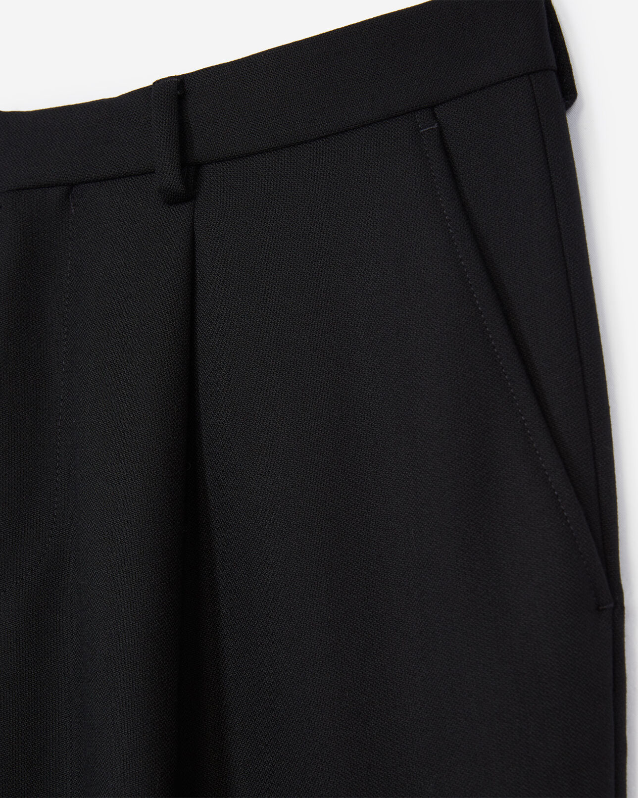 The Kooples HERREN BLACK schwarze chino-hose aus wolle