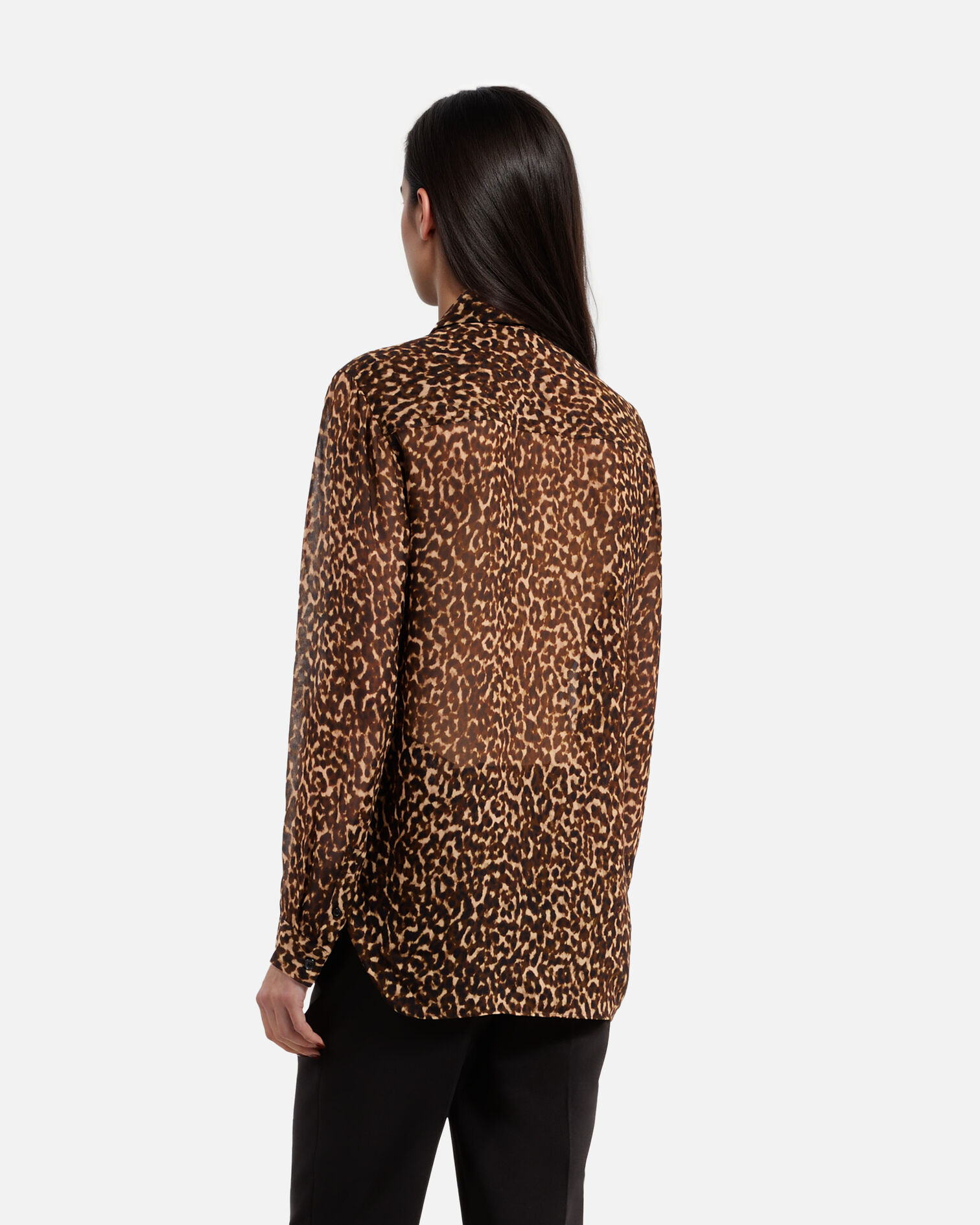 Leopard print shirt, LEOPARD, hi-res image number null