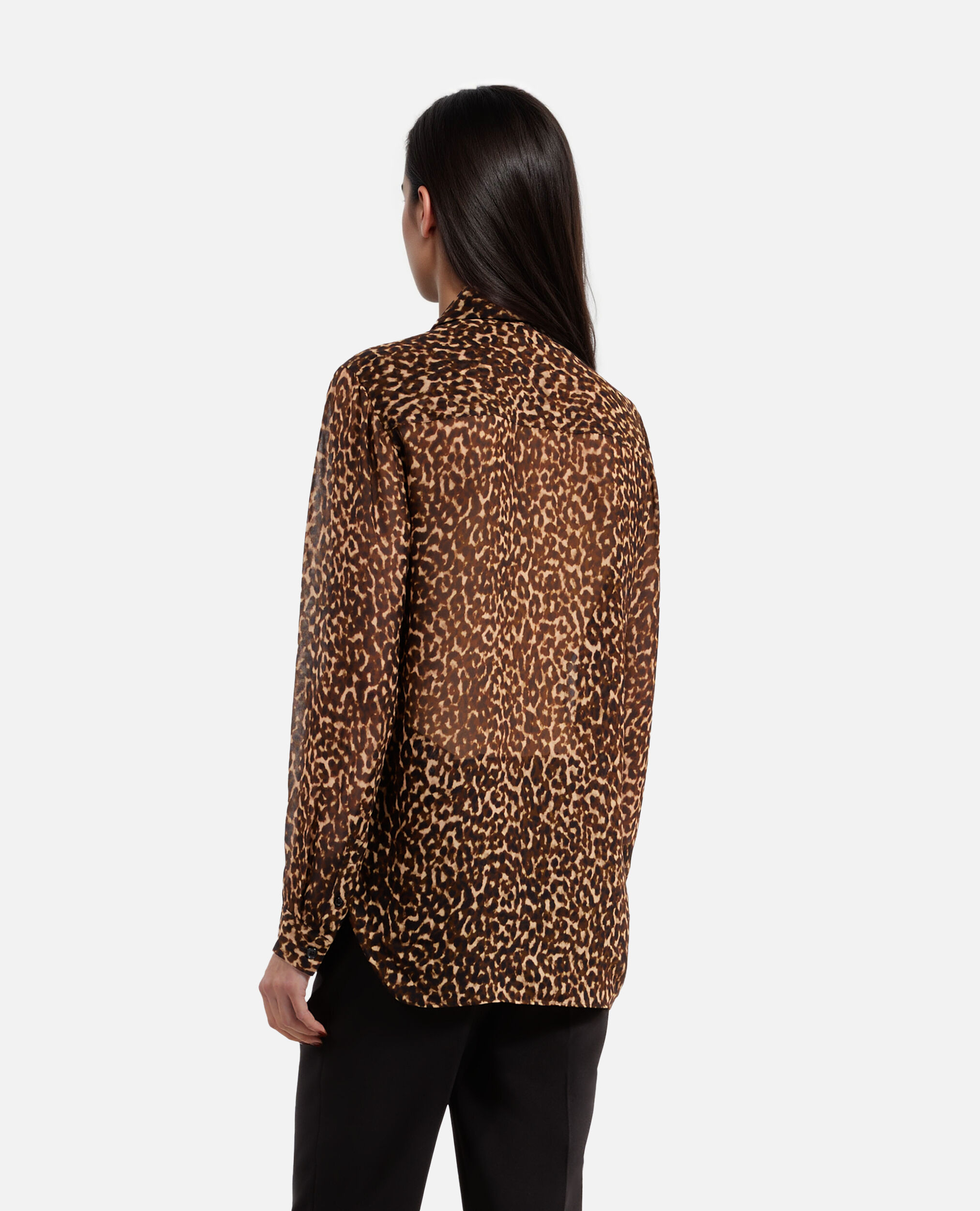 Leopard print shirt, LEOPARD, hi-res image number null