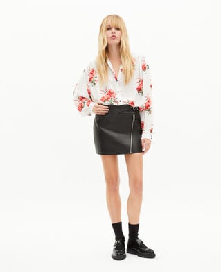 The Kooples DAMEN WHITE - RED hemd mit blumendruck wei&szlig;