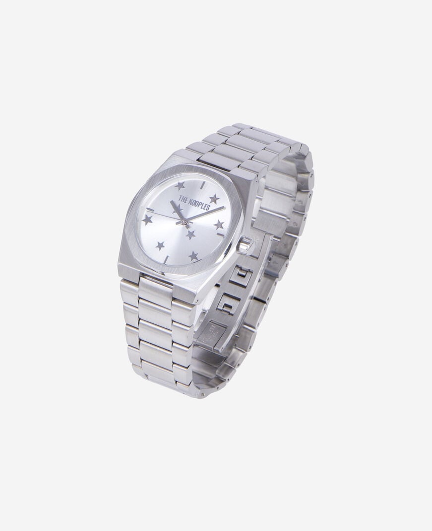 The Kooples MIXED SILVER silver star watch
