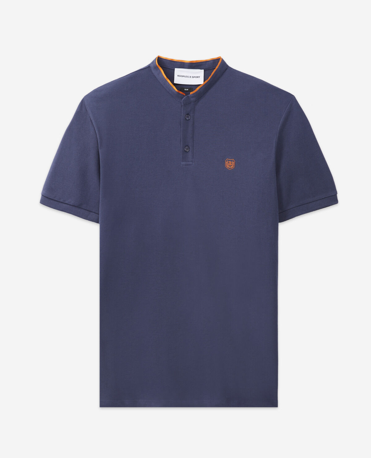 Camisa polo azul new arrivals oscuro