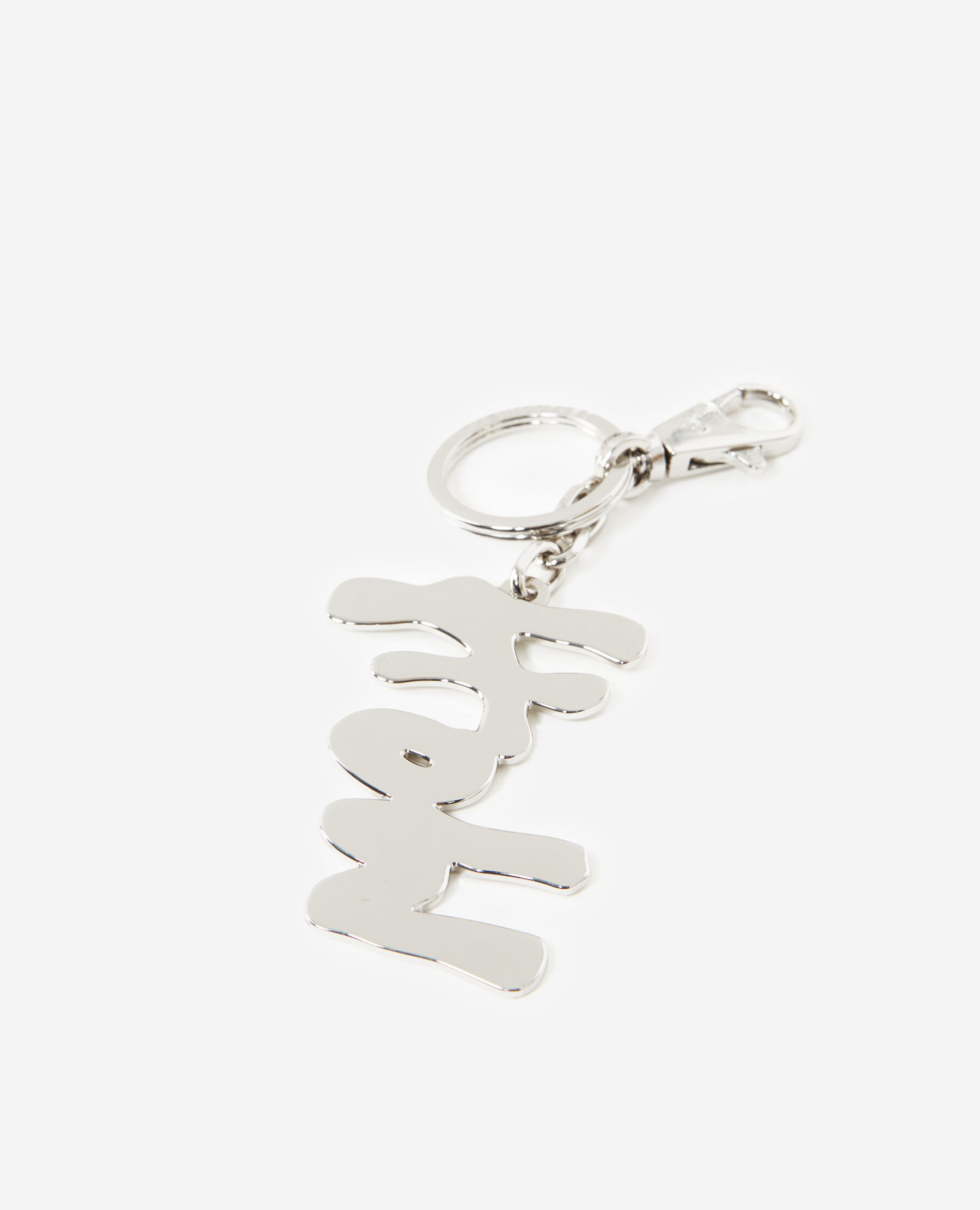 Silver monogram hotsell keychain