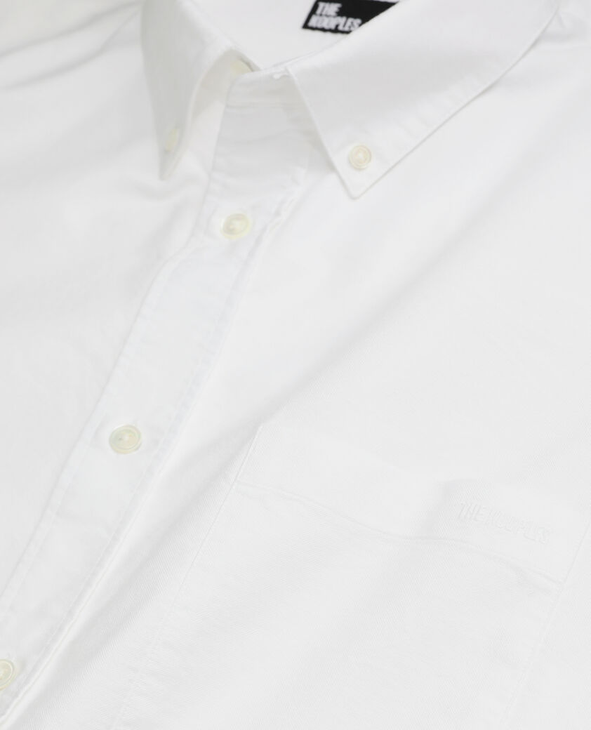 The Kooples HOMME WHITE chemise blanche en coton