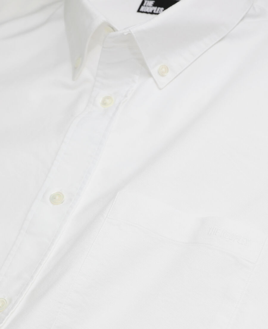 The Kooples HOMME WHITE chemise blanche en coton