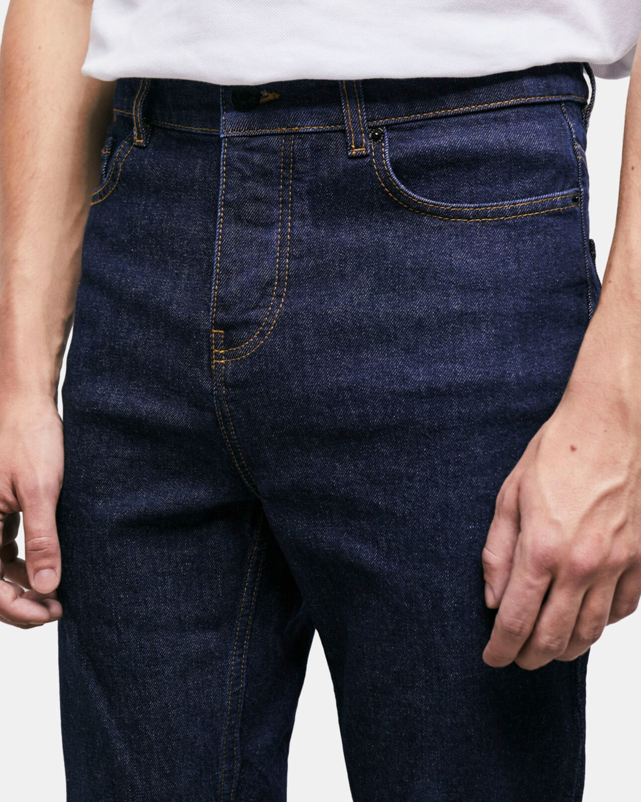 The Kooples HOMME BLUE BRUT jean slim bleu