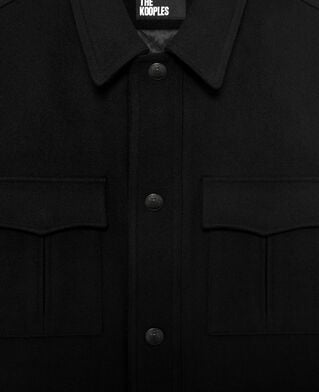 The Kooples HOMME BLACK surchemise noire