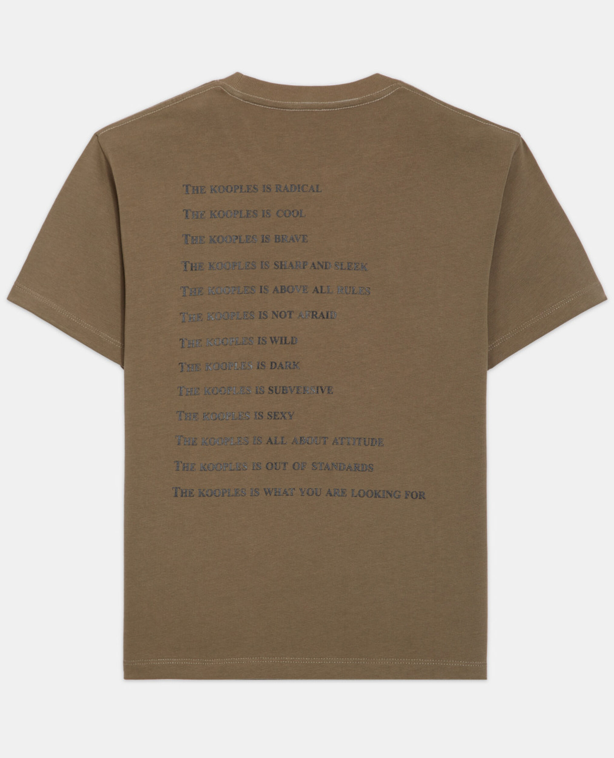 T-shirt Femme What is kaki et léopard, ALGUE, hi-res image number null