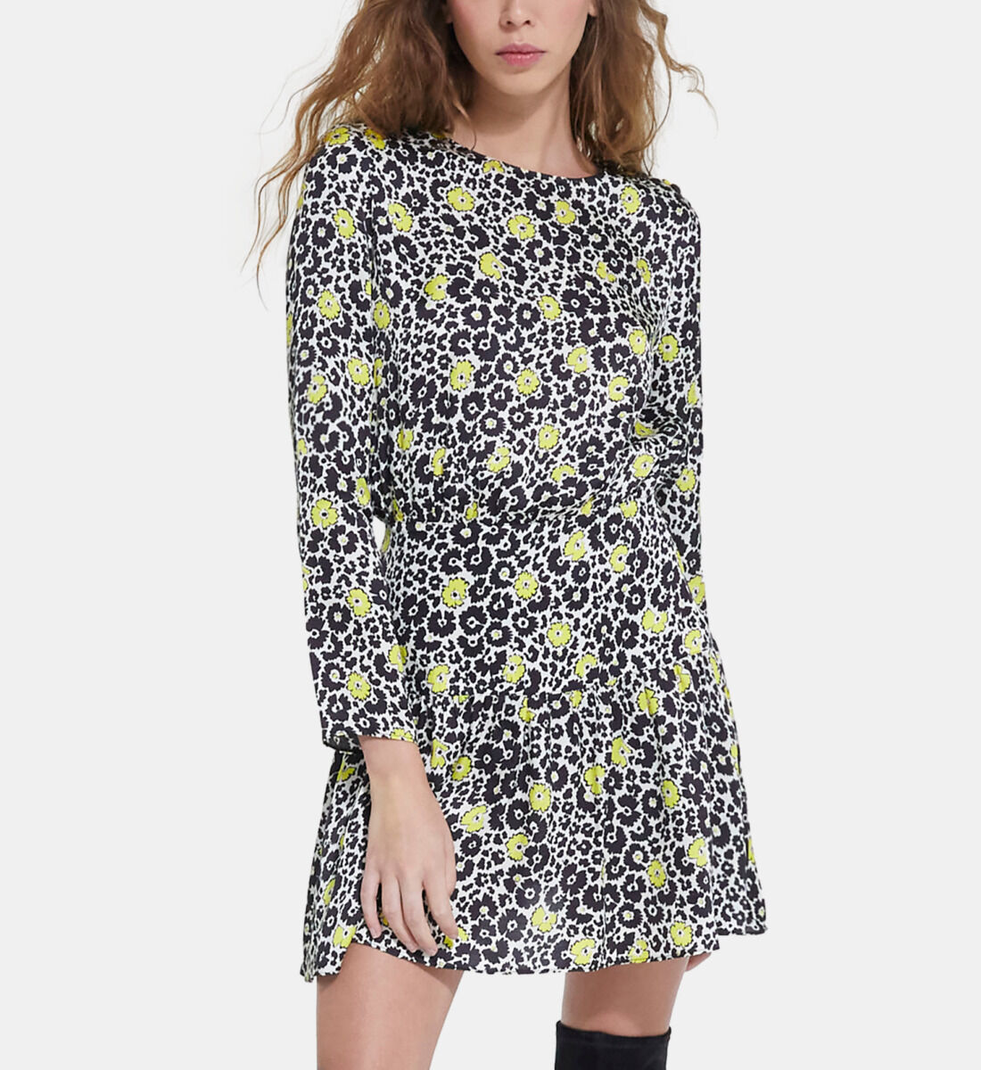 Floral short clearance dress