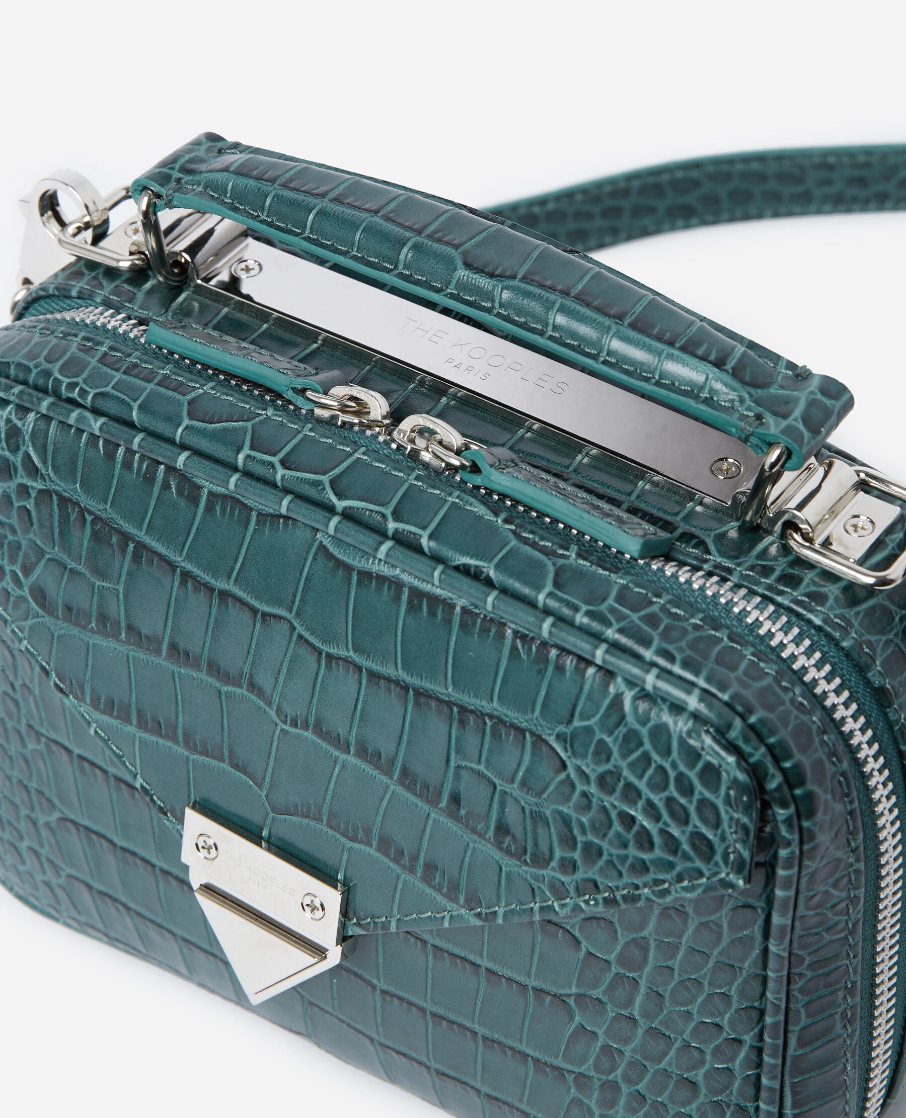 Sac the kooples vert store emeraude
