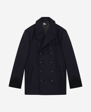 The Kooples MEN NAVY navy pea jacket