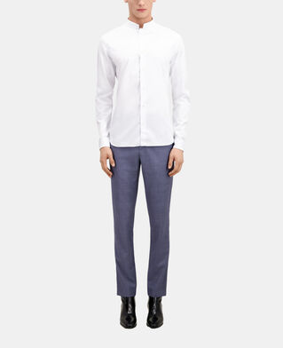 The Kooples H BLUE WHITE blue cotton shirt