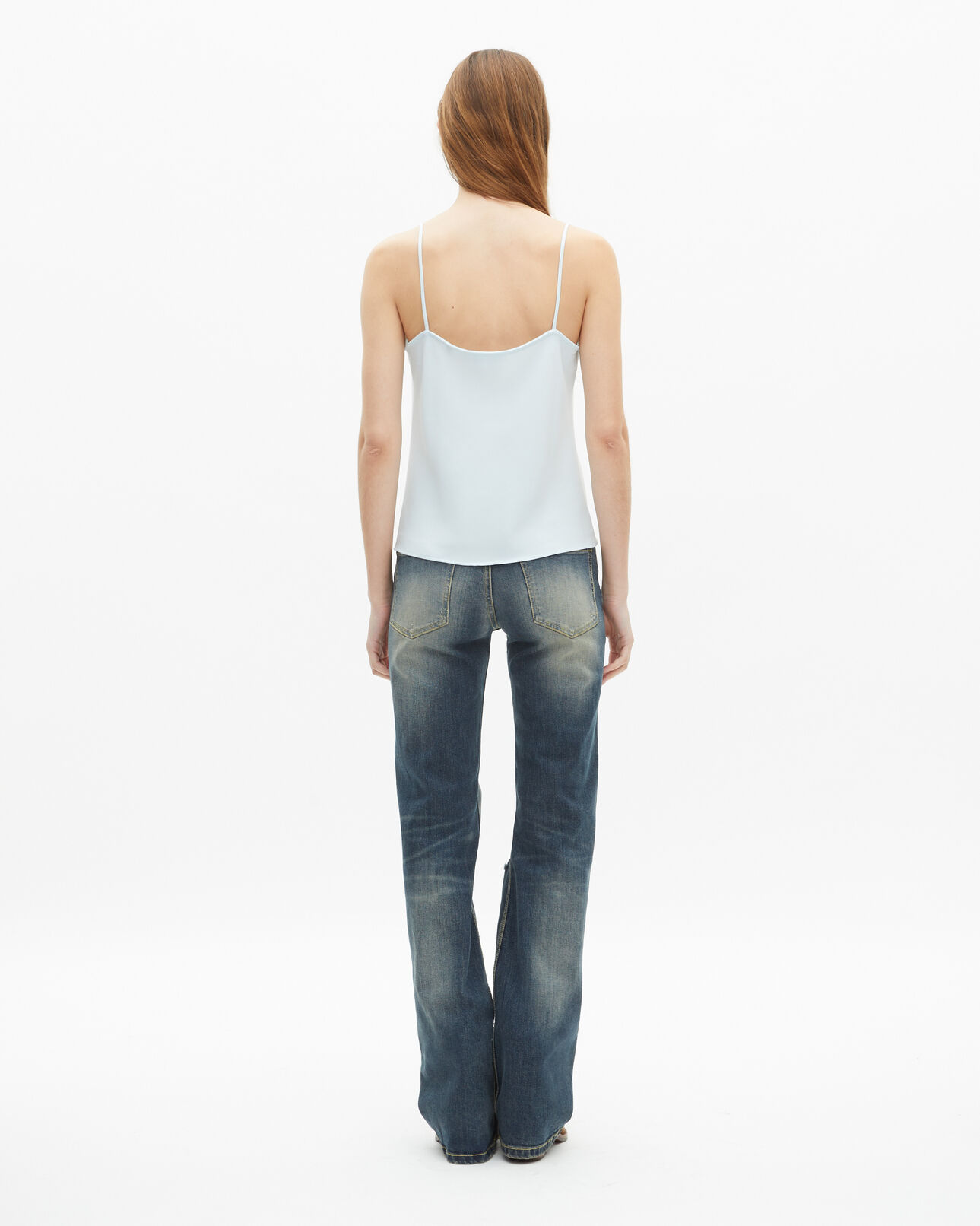 The Kooples F BABY BLUE light blue camisole