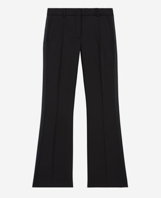 The Kooples FEMME BLACK pantalon de costume en laine noir