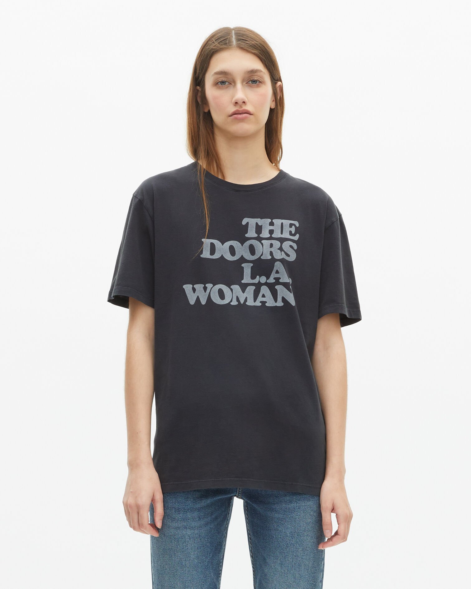 T-shirt The Doors X The Kooples noir, BLACK WASHED, hi-res image number null