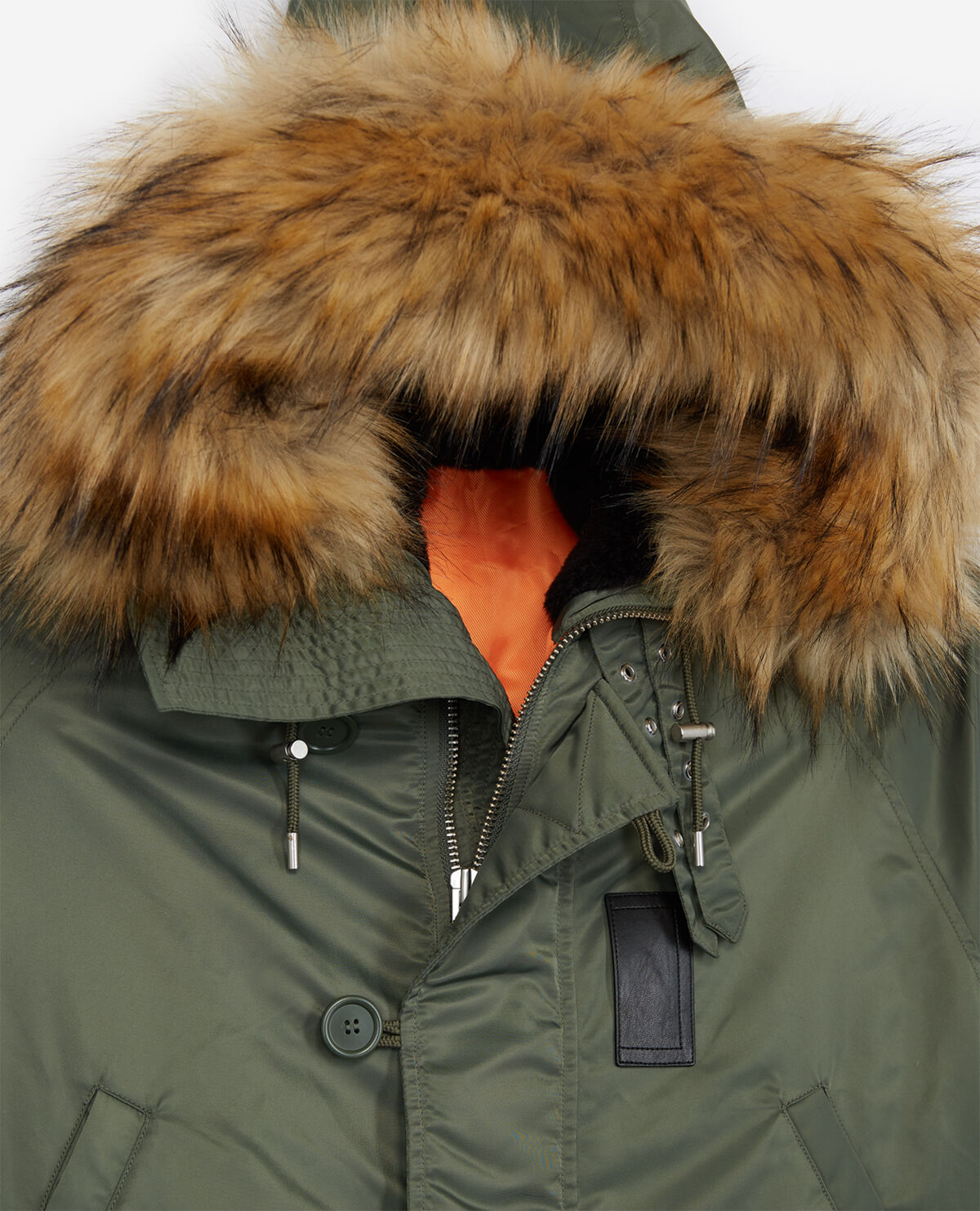 Parka the online kooples kaki