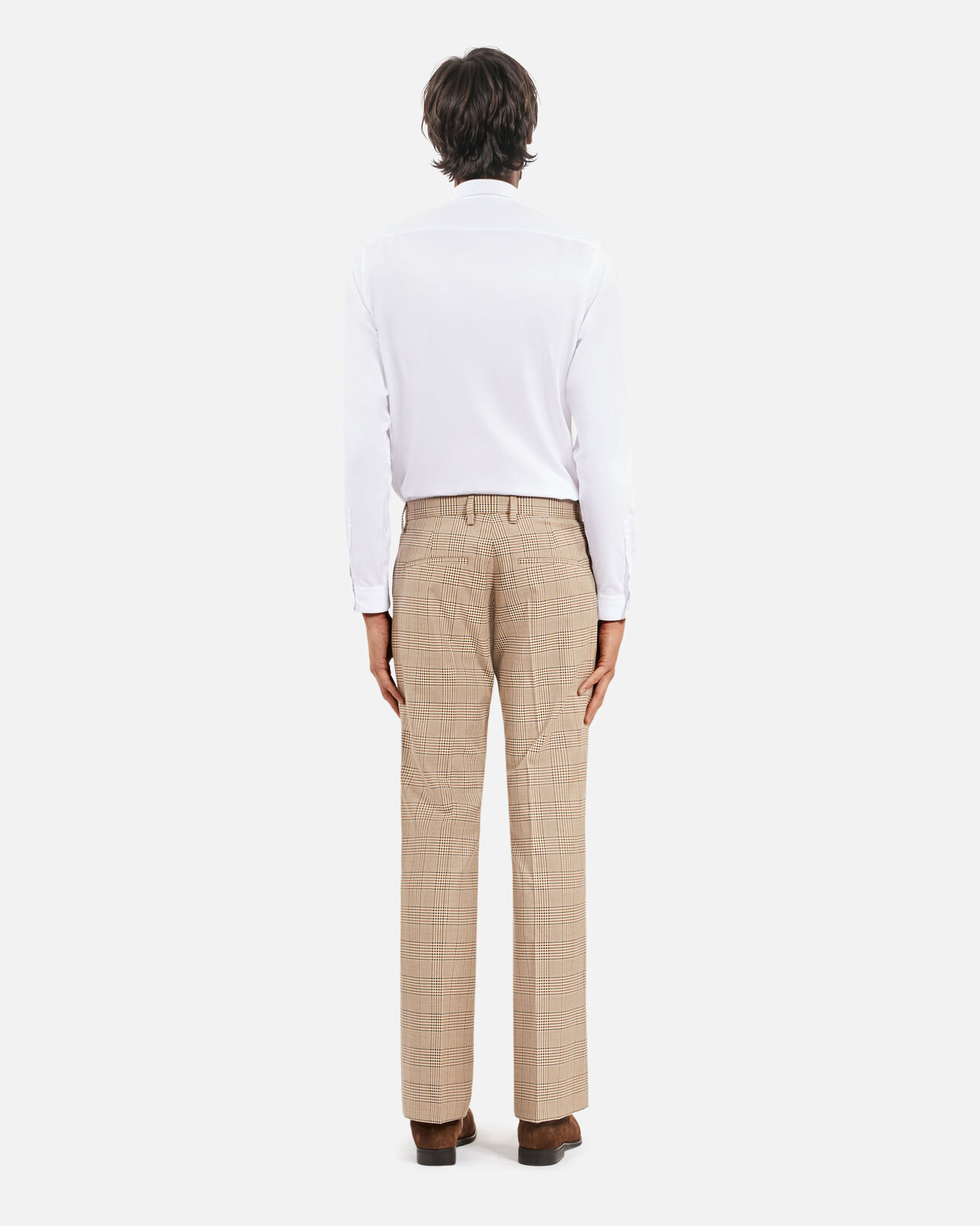 The Kooples HERREN BEIGE-BROWN anzughose prince of wales beige