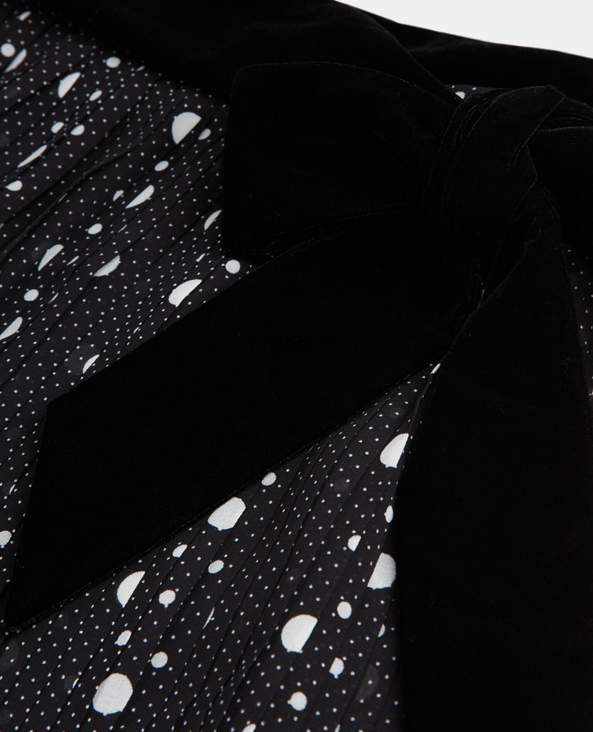Long printed skirt, BLACK-ECRU, hi-res image number null