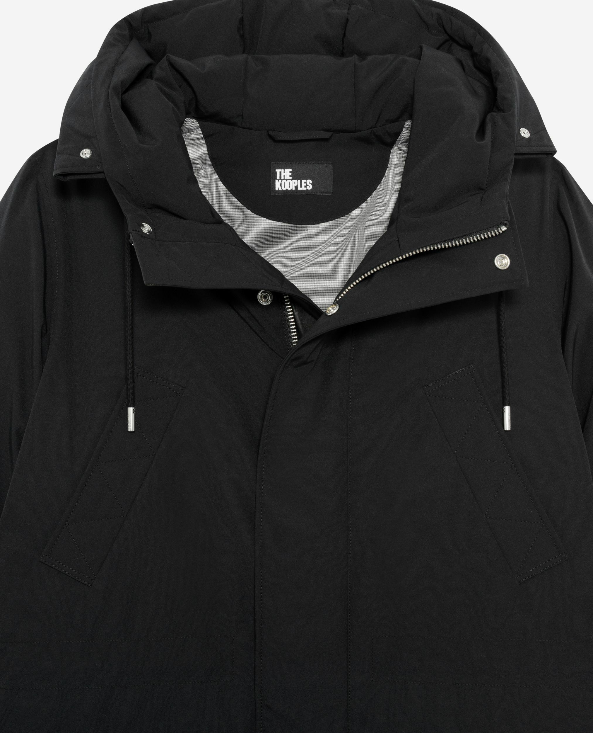 Grey parka, STONE, hi-res image number null