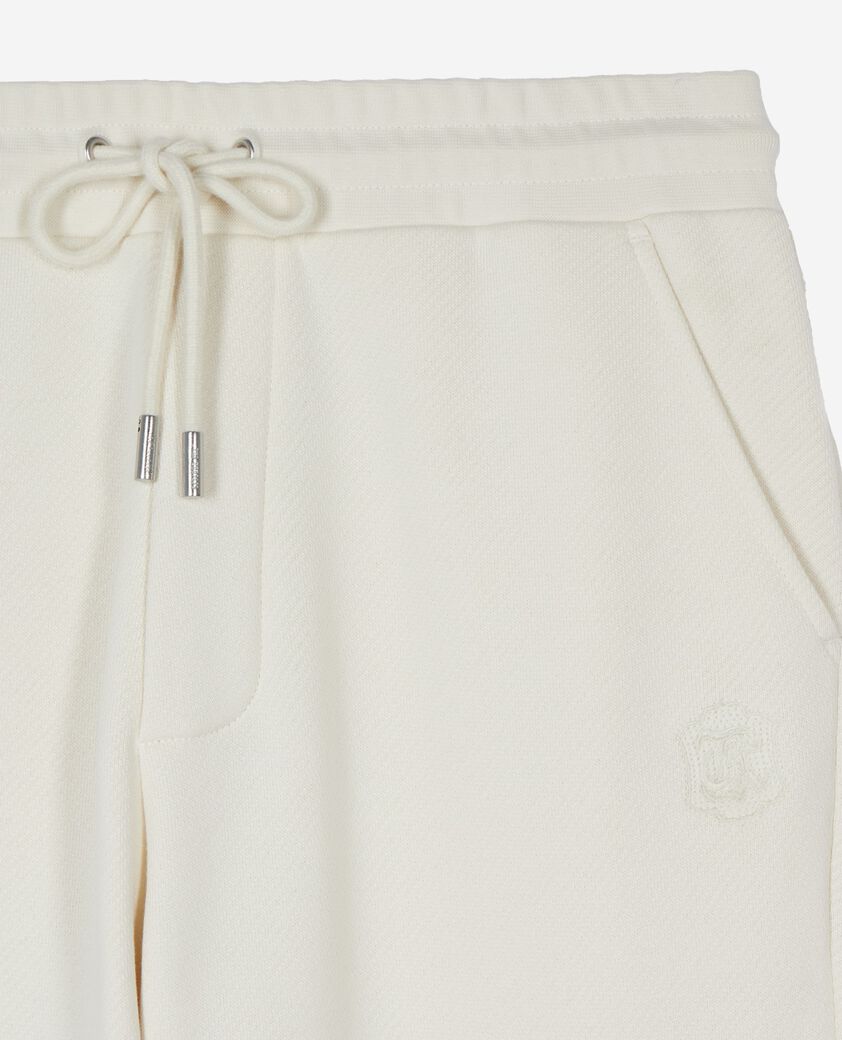 The Kooples H LIGHT BEIGE beige fitted jogging bottoms