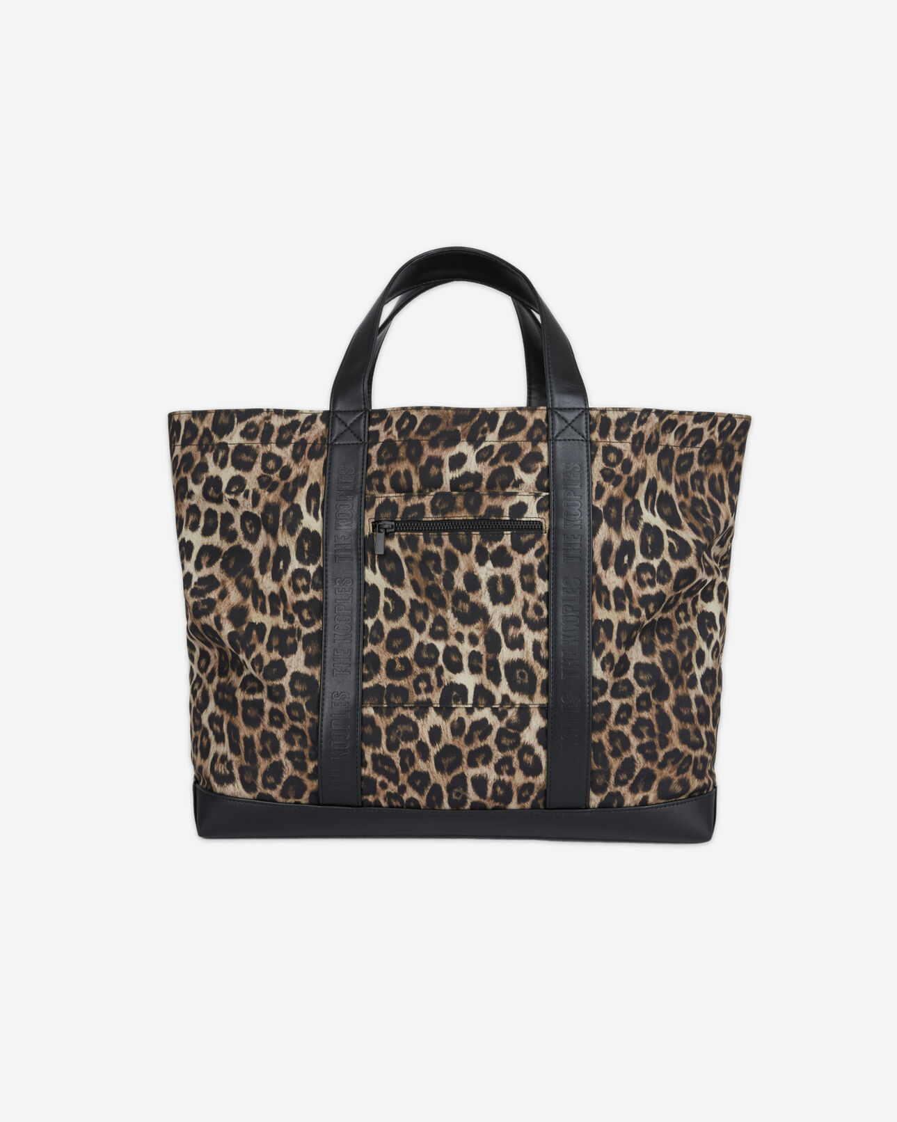 The Kooples MIXTE LEOPARD sac cabas léopard