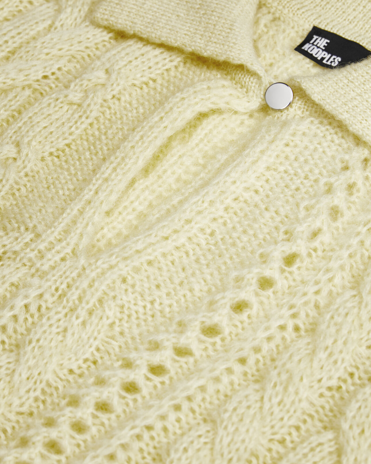 The Kooples MUJER YELLOW jersey amarillo mezcla lana