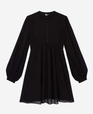 The Kooples FEMME BLACK robe courte noire