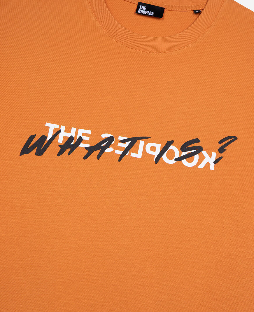 The Kooples H ABRICOT what is orange t-shirt