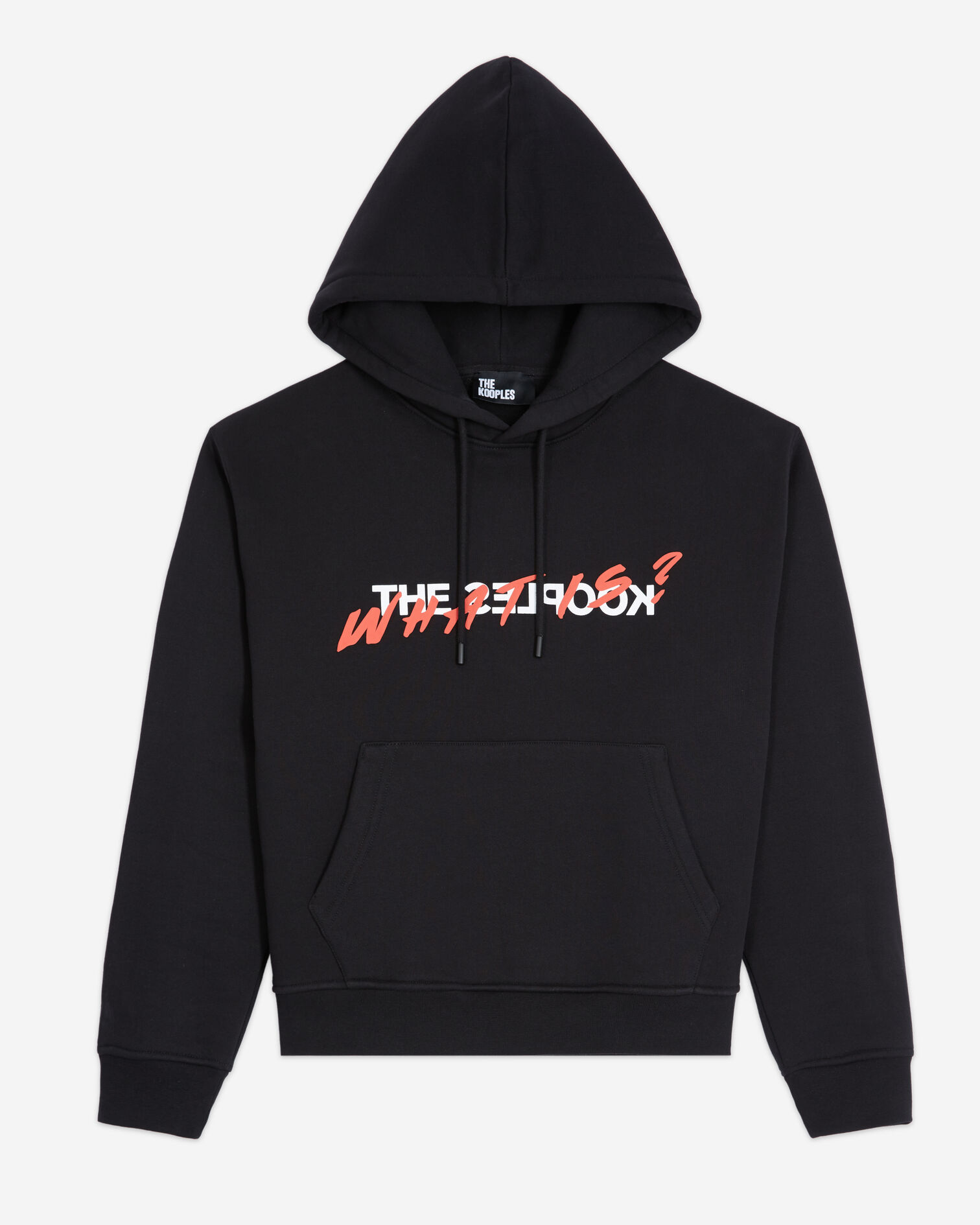 Sweatshirt à capuche What is noir, BLACK, hi-res image number null