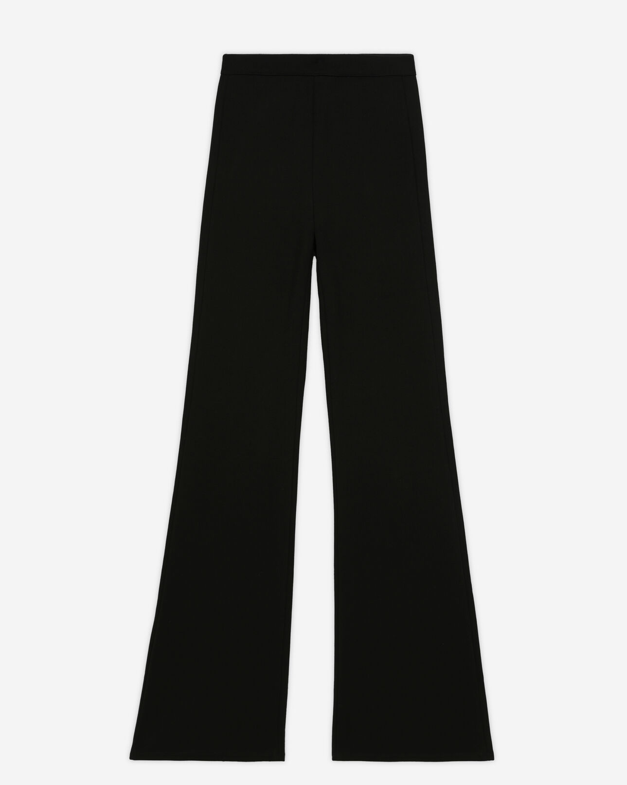 The Kooples WOMEN BLACK flared black pants