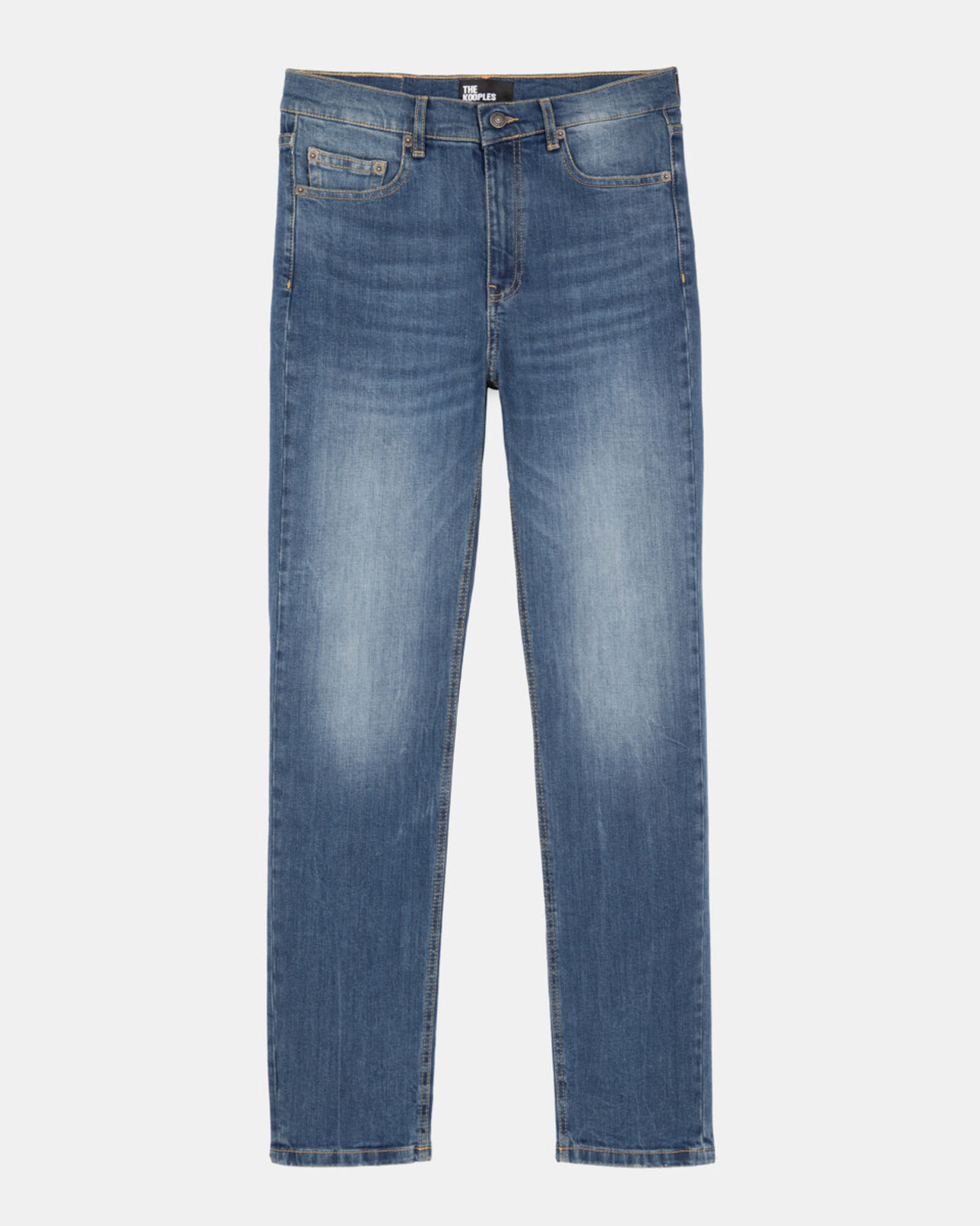 The Kooples WOMEN MEDIUM BLUE blue slim jeans