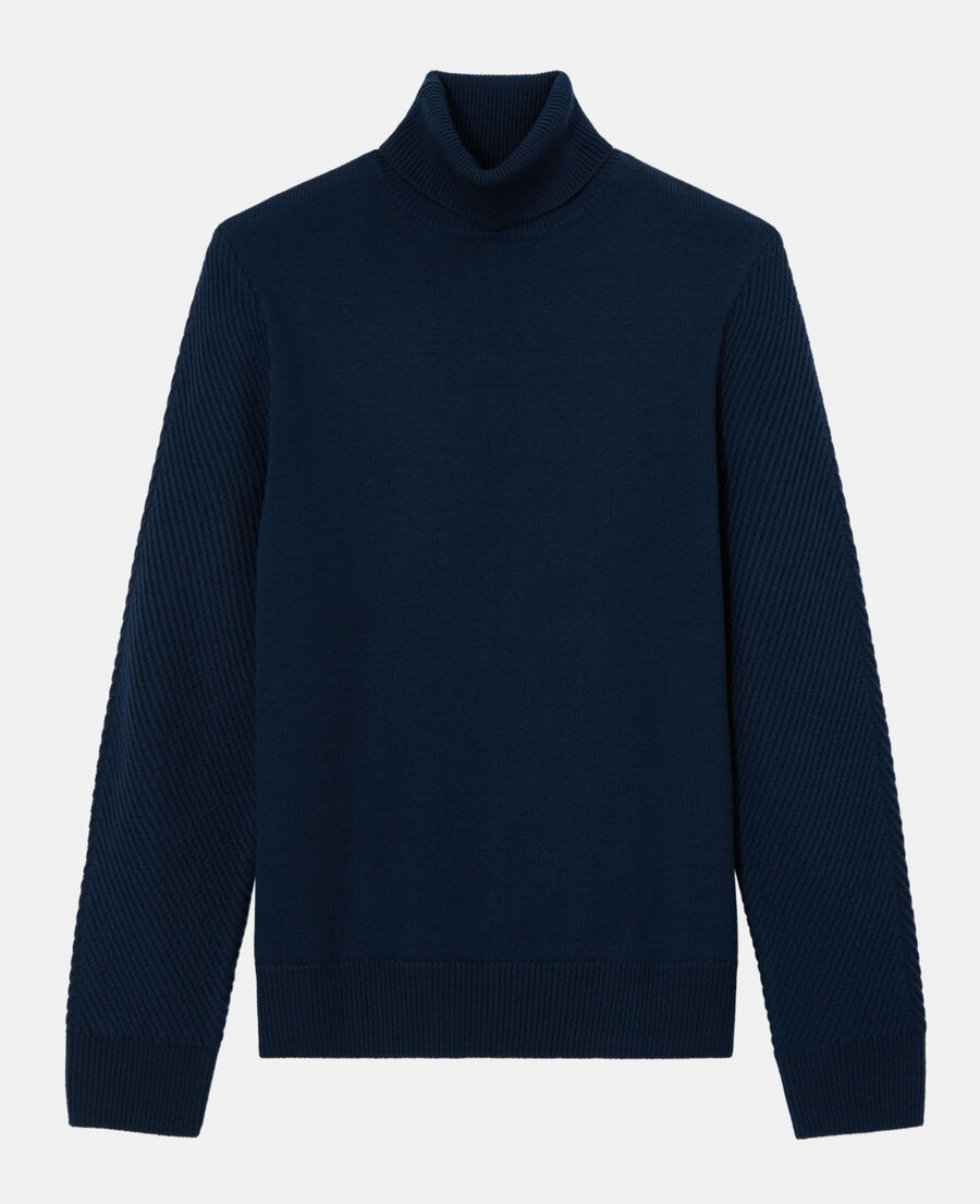The Kooples H BLUE blue wool sweater