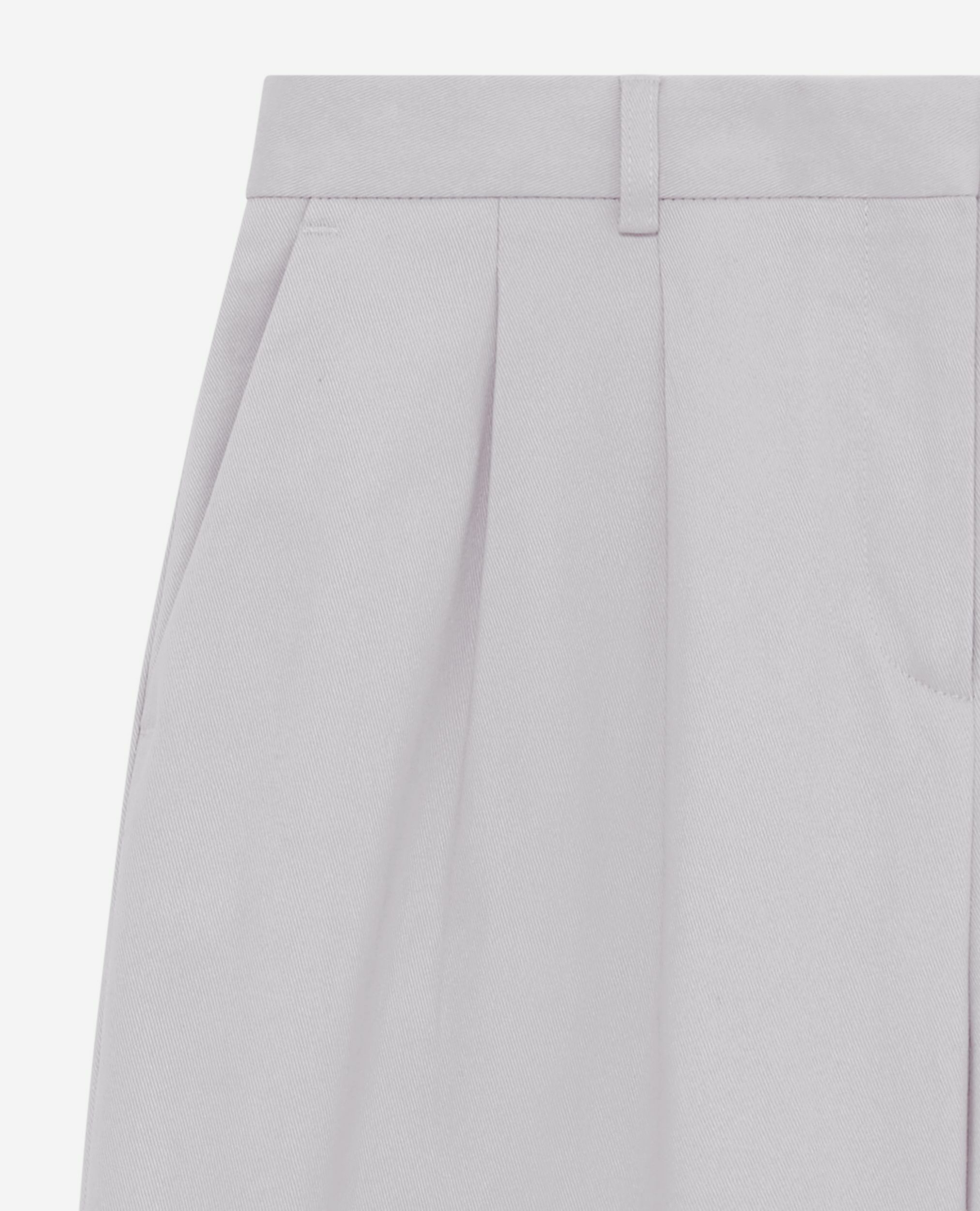Lilac straight-leg tailored pants, LIGHT PURPLE, hi-res image number null