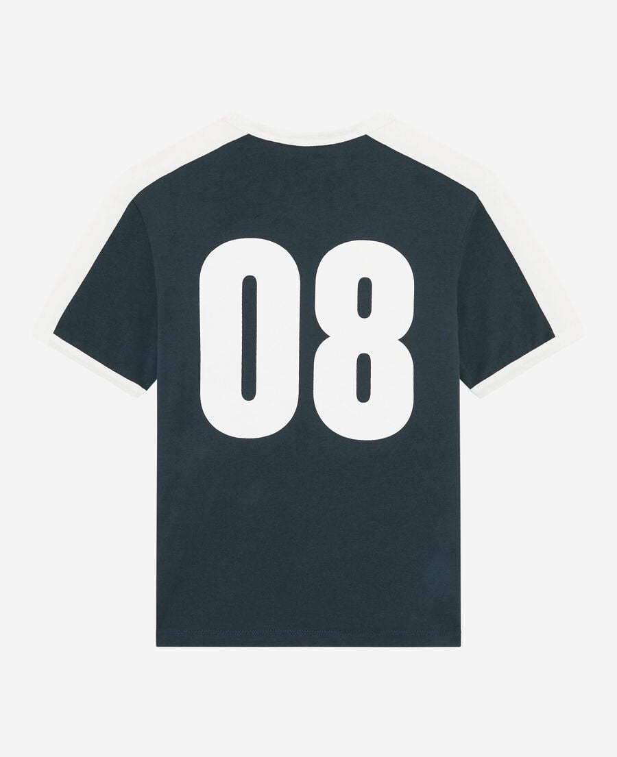 The Kooples F FOREST t-shirt with dark green coat of arms