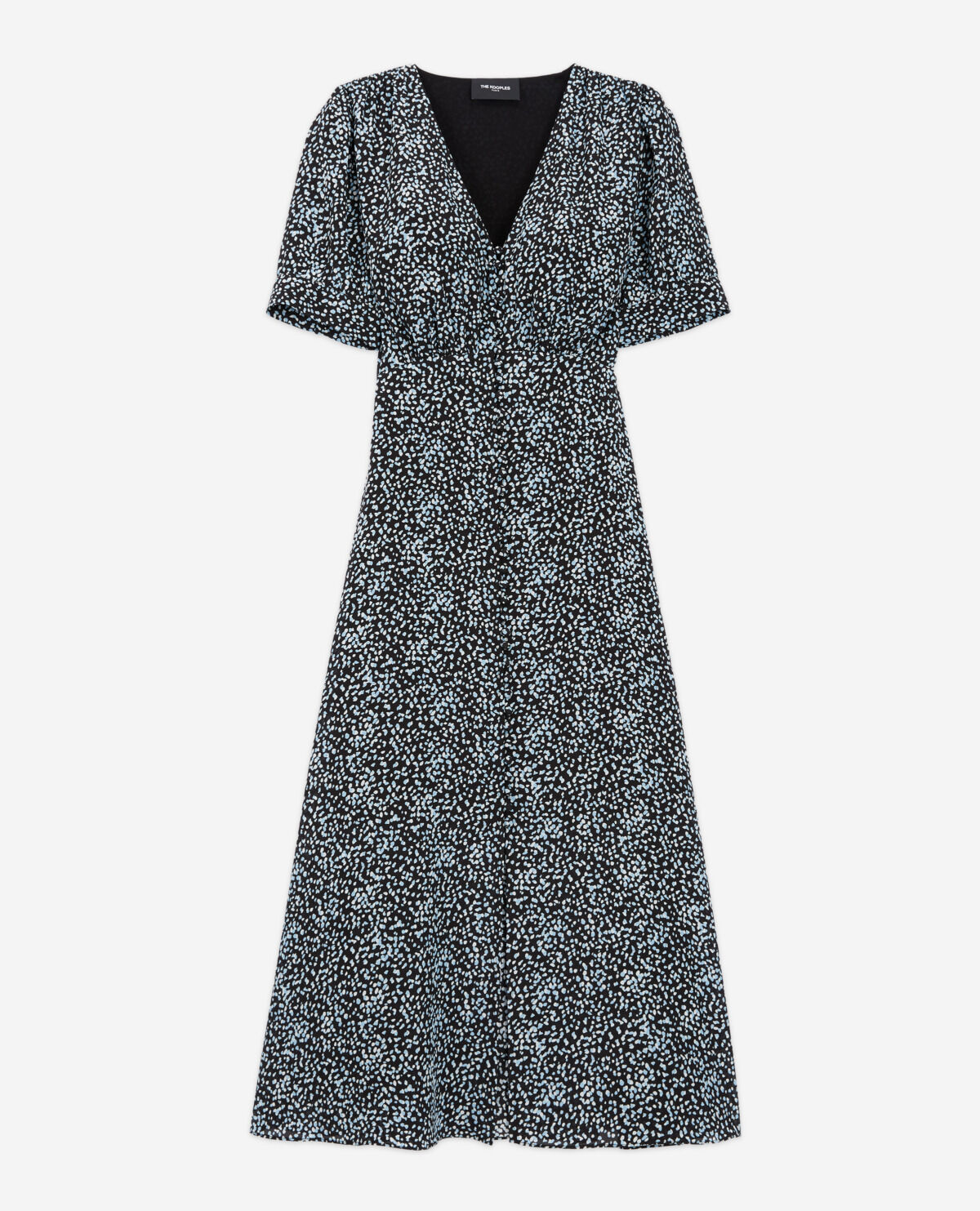 Long blue dress The Kooples US