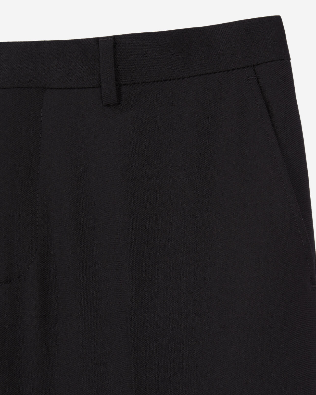 The Kooples HERREN BLACK schwarze anzughose aus wolle