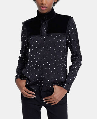 The Kooples F BLACK printed shirt
