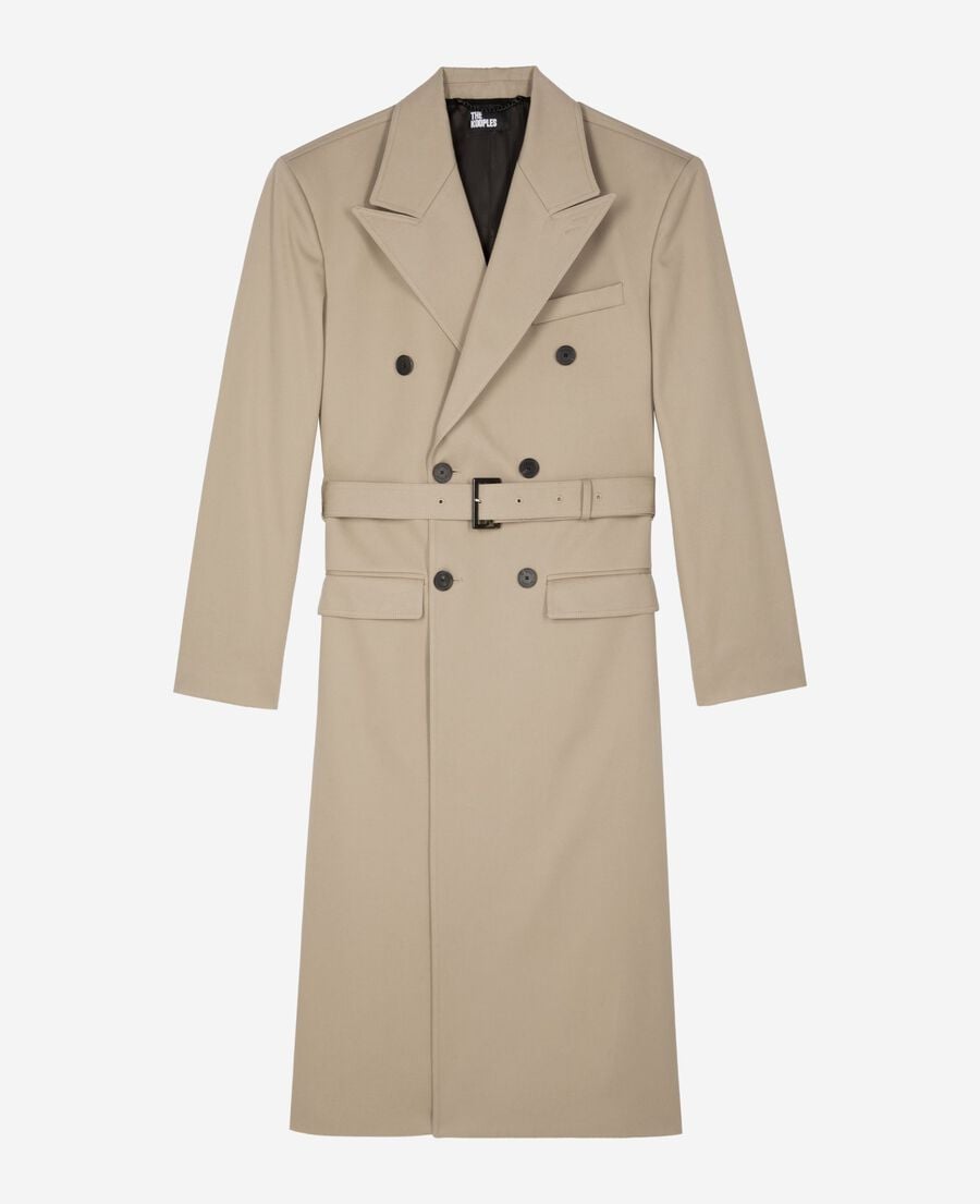 The Kooples HOMME SAND trench long beige