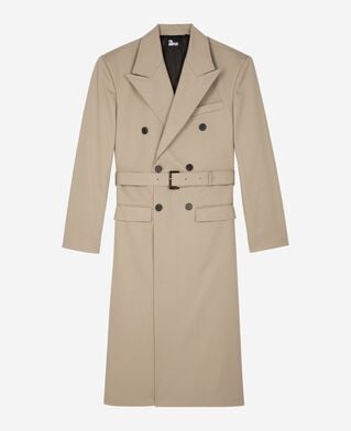 The Kooples HOMME SAND trench long beige